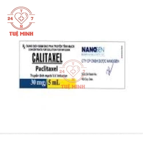 Calitaxel 30mg/5ml Nanogen - Thuốc điều trị ung thư